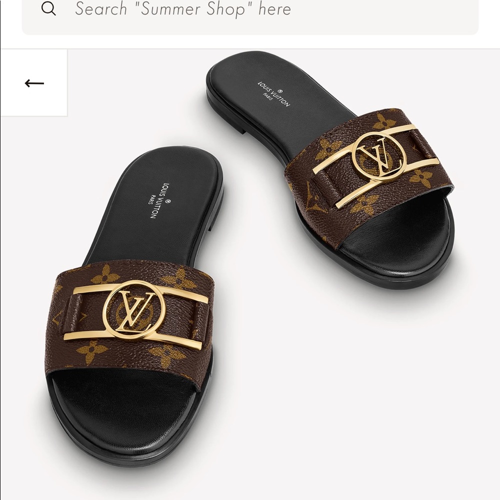 New LOUIS VUITTON sandals